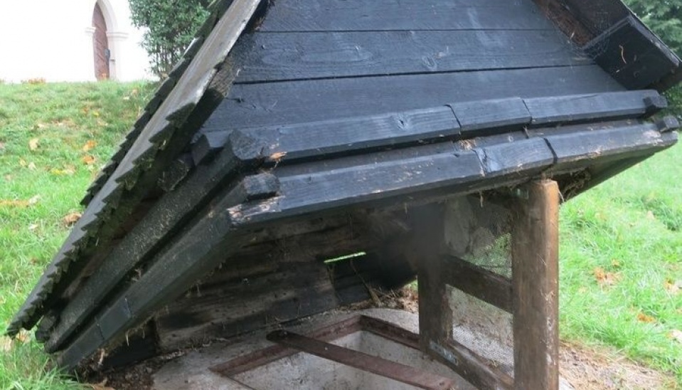 otvorený vstup do pivnicky, foto: Tatiana Filipková