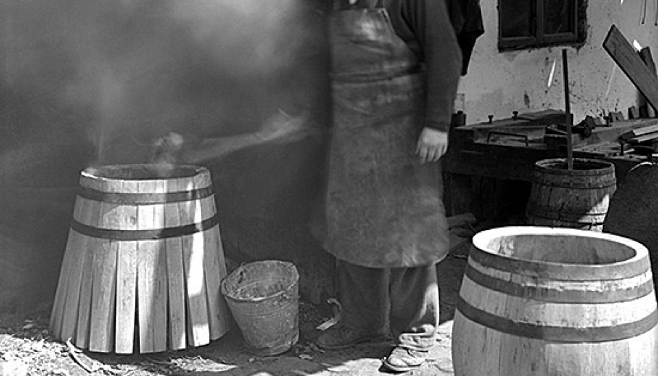 Debnár Ľupták v Banskej Bystrici v roku 1954