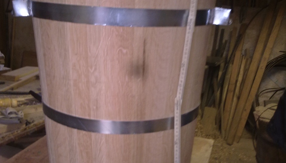 Drevená kada z dielne pána Hruškoviča