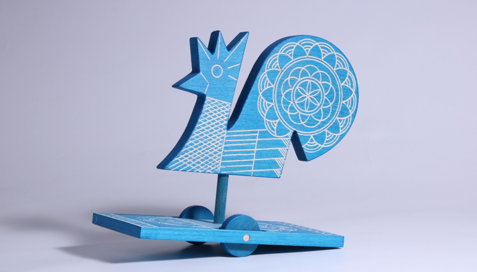 Modrý kohútik od Helart - Ladislava Hedvigiho