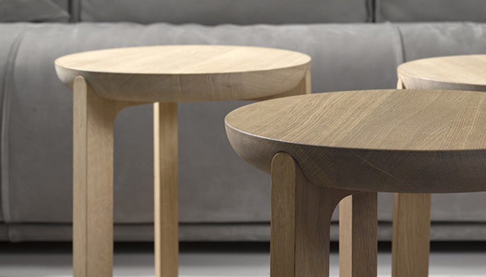 Taburet z nábytkovej kolekcie JURO © JAVORINA v.d.