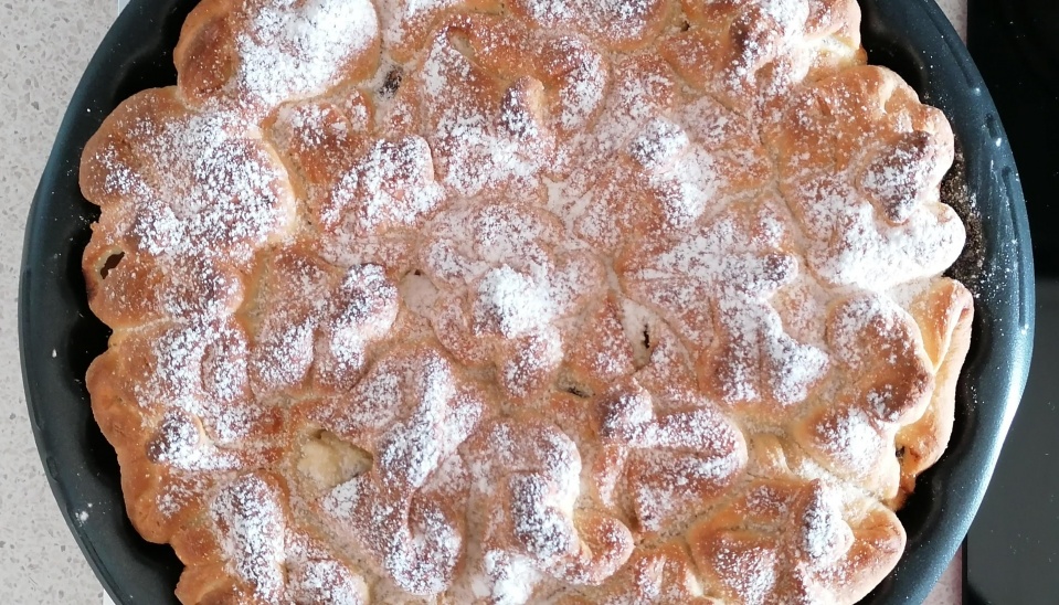 Tvarohové batôžky v pekáči