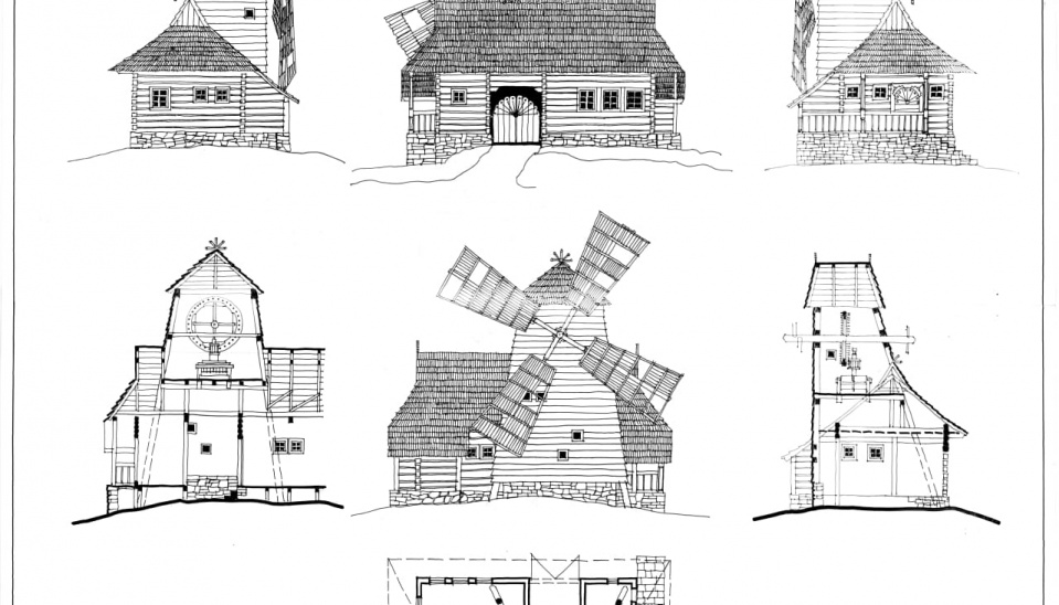 Dokumentácia - film „Perinbaba”, réžia: Juraj Jakubisko, architekt: Viliam Ján Gruska, 1985, foto: https://viliamjangruska.sk/